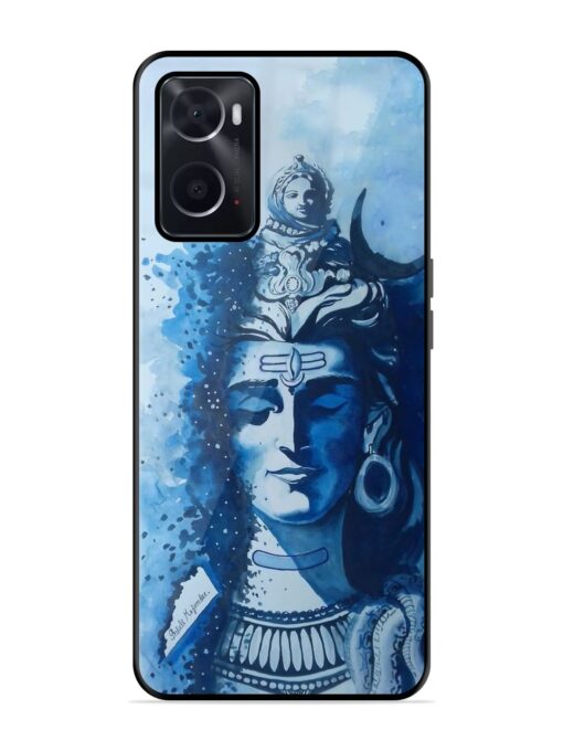 Shiv Art Glossy Metal Phone Cover for Oppo A76