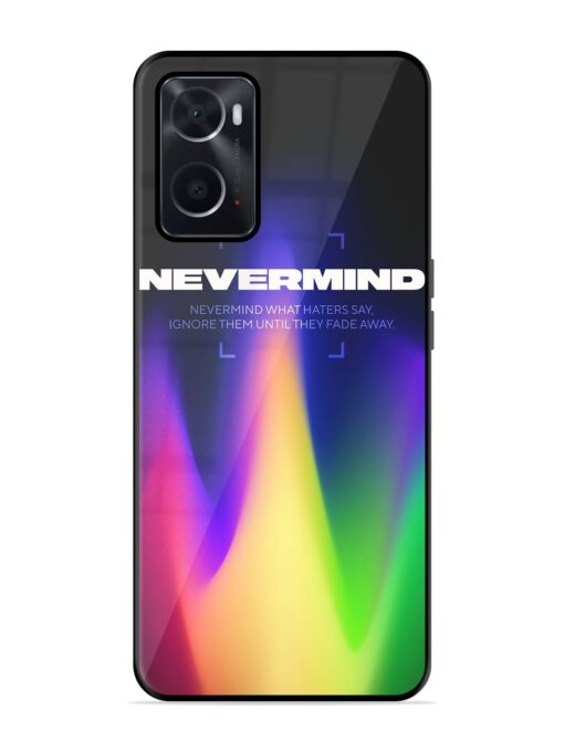 Nevermind Glossy Metal Phone Cover for Oppo A76 Zapvi