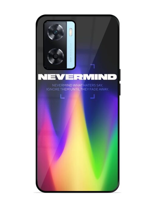 Nevermind Glossy Metal Phone Cover for Oppo A77 Zapvi