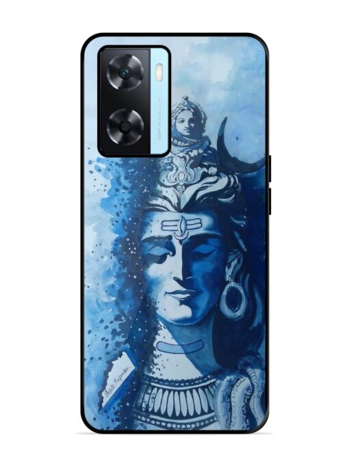 Shiv Art Glossy Metal Phone Cover for Oppo A77S