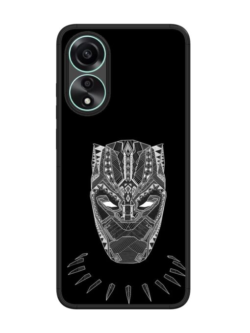 Fictional Art Glossy Metal Phone Cover for Oppo A78 (4G)