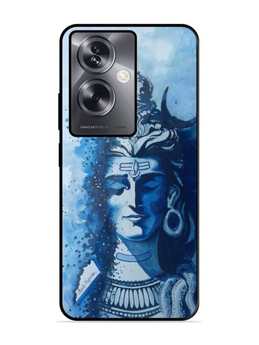 Shiv Art Glossy Metal Phone Cover for Oppo A79 (5G)