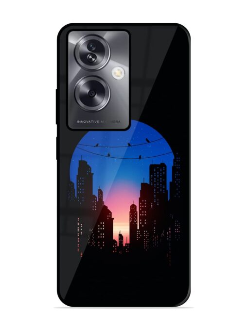 Minima City Vibe Glossy Metal Phone Cover for Oppo A79 (5G)