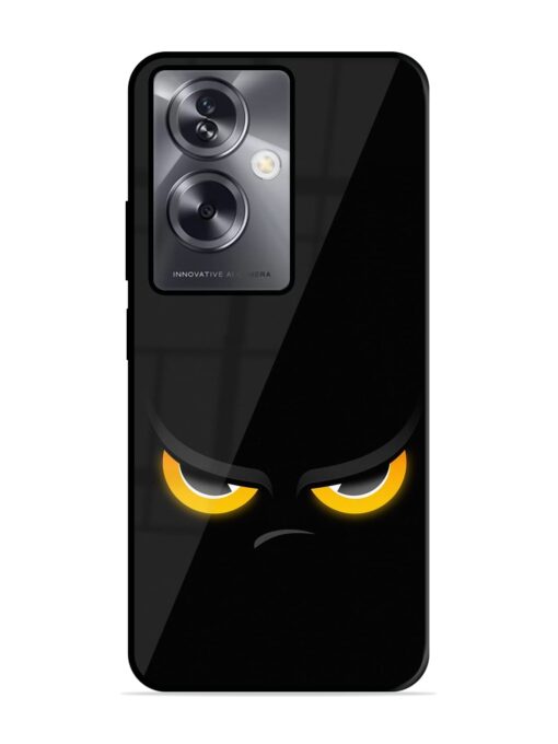 Cartoon Eye Glossy Metal Phone Cover for Oppo A79 (5G)