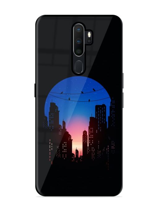 Minima City Vibe Glossy Metal Phone Cover for Oppo A9 Zapvi