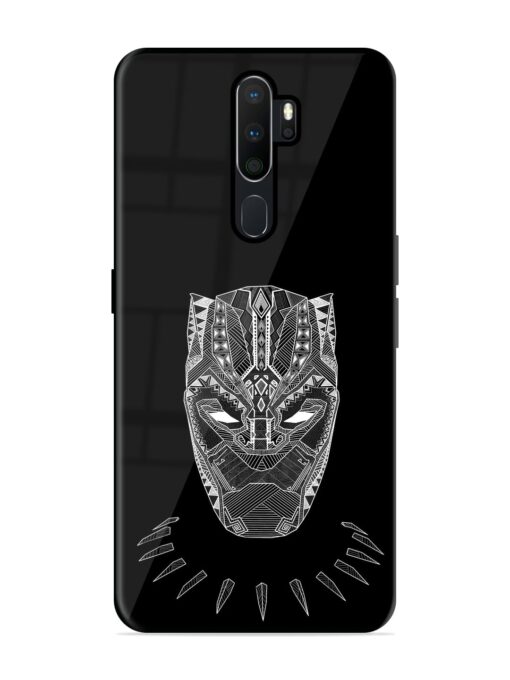 Fictional Art Glossy Metal Phone Cover for Oppo A9