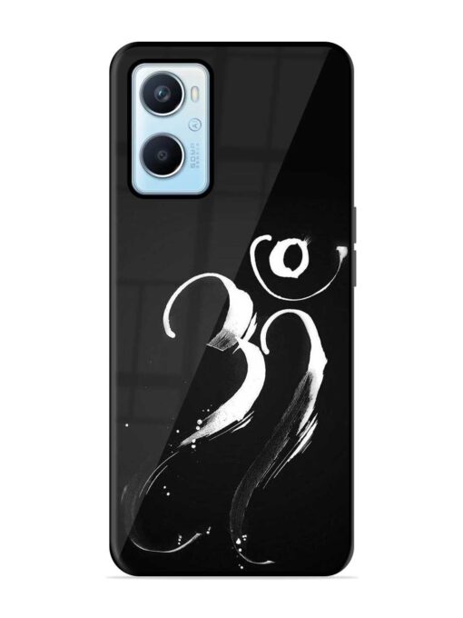 Om Logo Glossy Metal Phone Cover for Oppo A96