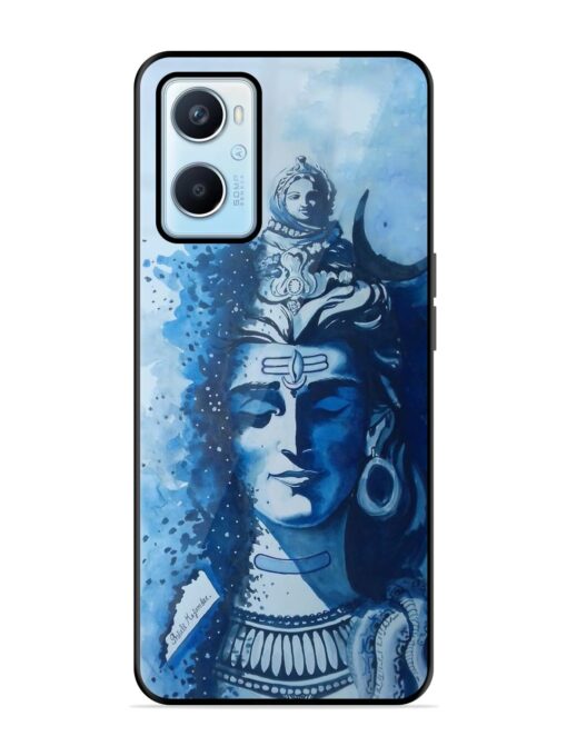 Shiv Art Glossy Metal Phone Cover for Oppo A96