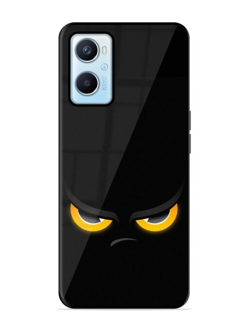 Scary Yellow Eye Glossy Metal TPU Phone Cover for Oppo A96 Zapvi