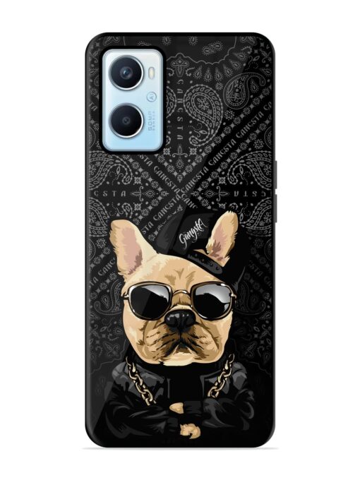 Gangsta Cool Sunmetales Dog Glossy Metal Phone Cover for Oppo A96