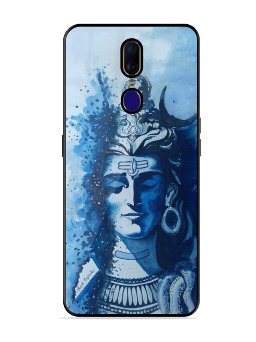 Shiv Art Glossy Metal Phone Cover for Oppo F11 Zapvi