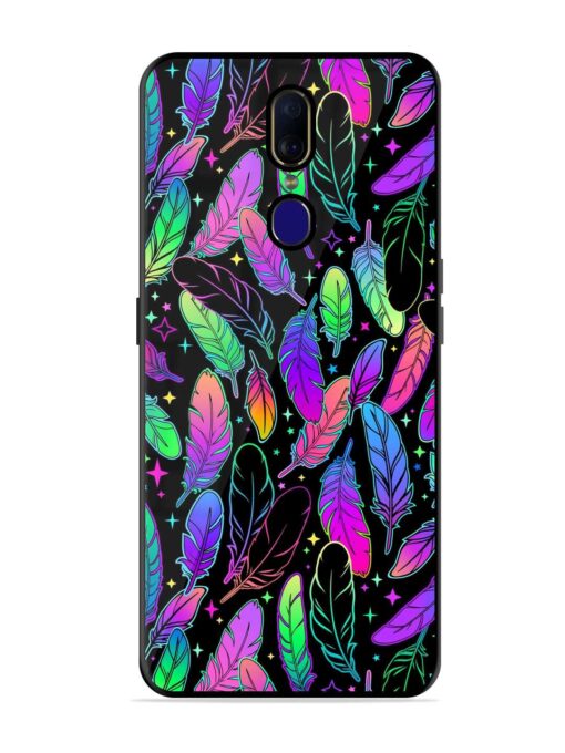 Bright Multi Colored Seamless Glossy Metal Phone Cover for Oppo F11 Zapvi