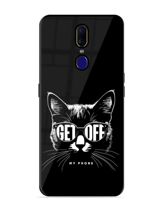 Get Off Glossy Metal TPU Phone Cover for Oppo F11