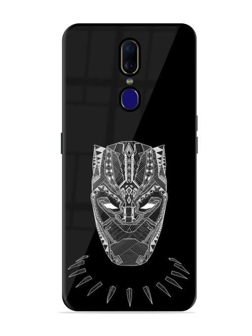 Fictional Art Glossy Metal Phone Cover for Oppo F11 Zapvi