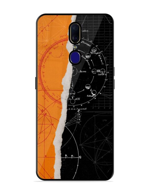 Planning Zoning Glossy Metal Phone Cover for Oppo F11 Zapvi