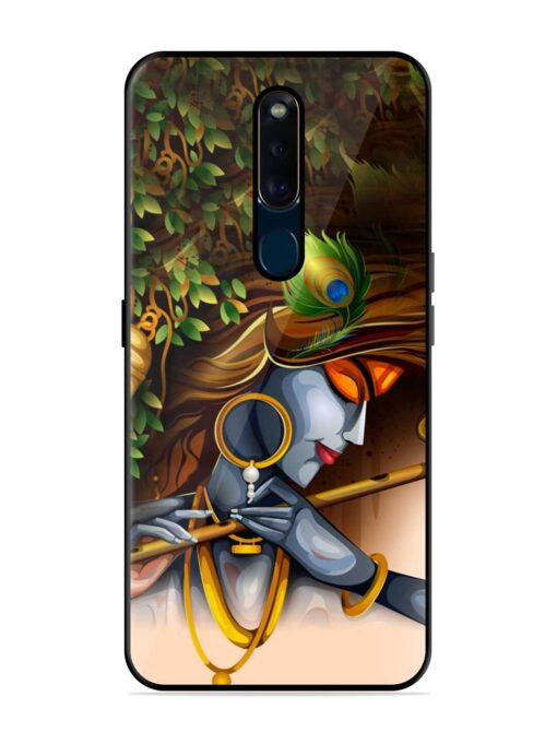 Krishna Glossy Metal Phone Cover for Oppo F11 Pro Zapvi