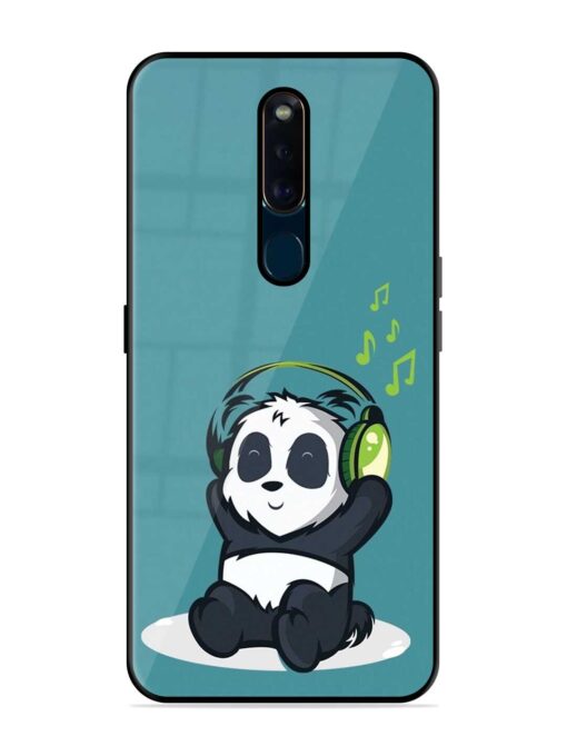 Music Panda Glossy Metal Phone Cover for Oppo F11 Pro Zapvi