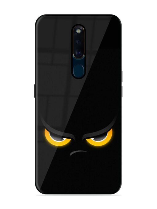 Scary Yellow Eye Glossy Metal TPU Phone Cover for Oppo F11 Pro Zapvi