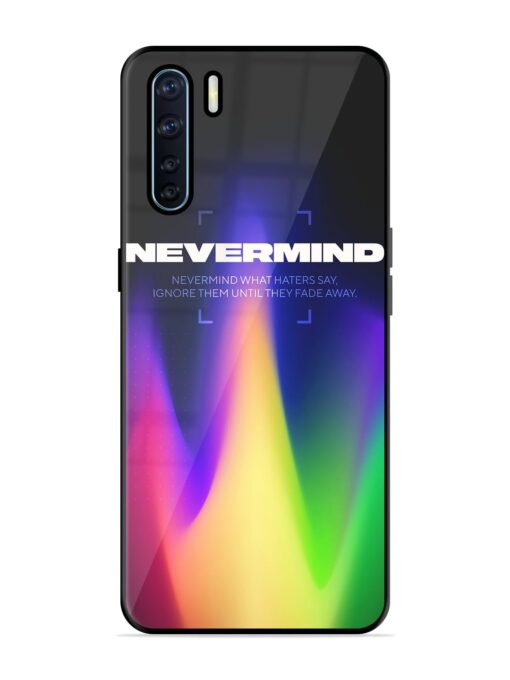 Nevermind Glossy Metal Phone Cover for Oppo F15 Zapvi