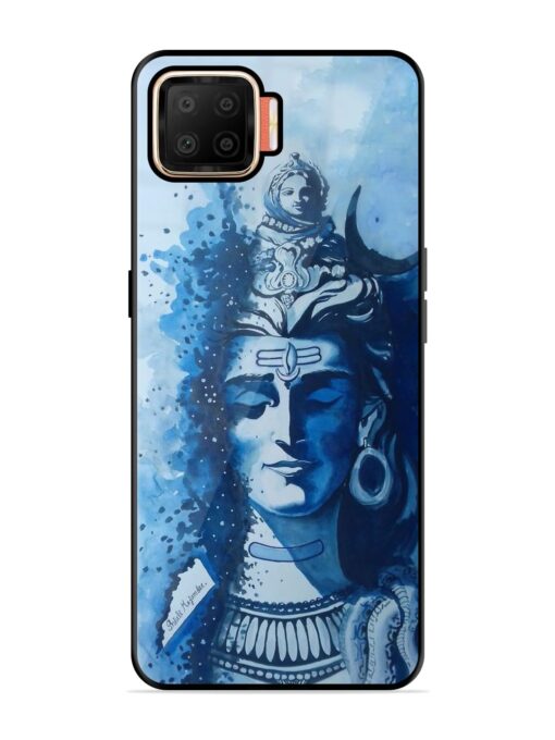 Shiv Art Glossy Metal Phone Cover for Oppo F17 Zapvi