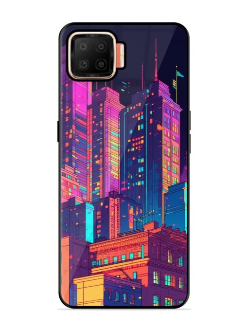 City View Glossy Metal Phone Cover for Oppo F17