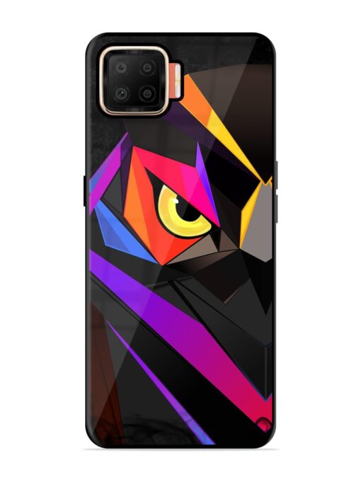 Wpap Owl Glossy Metal Phone Cover for Oppo F17