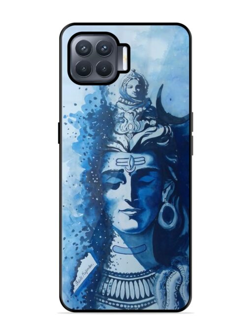 Shiv Art Glossy Metal Phone Cover for Oppo F17 Pro Zapvi