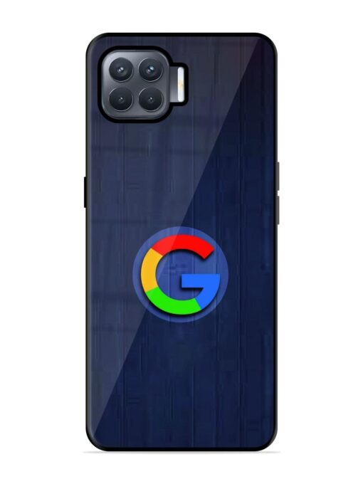 Google Logo Printed Glossy Metal TPU Phone Cover for Oppo F17 Pro Zapvi