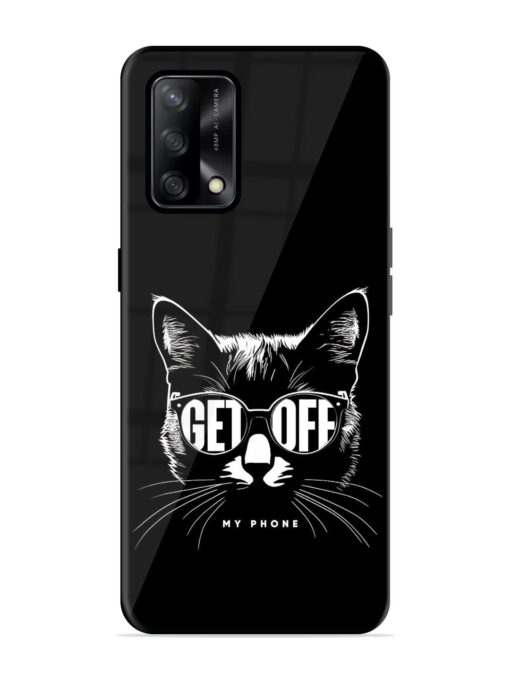 Get Off Glossy Metal TPU Phone Cover for Oppo F19 Zapvi