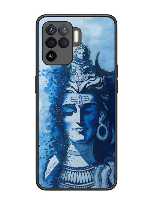 Shiv Art Glossy Metal Phone Cover for Oppo F19 Pro Zapvi