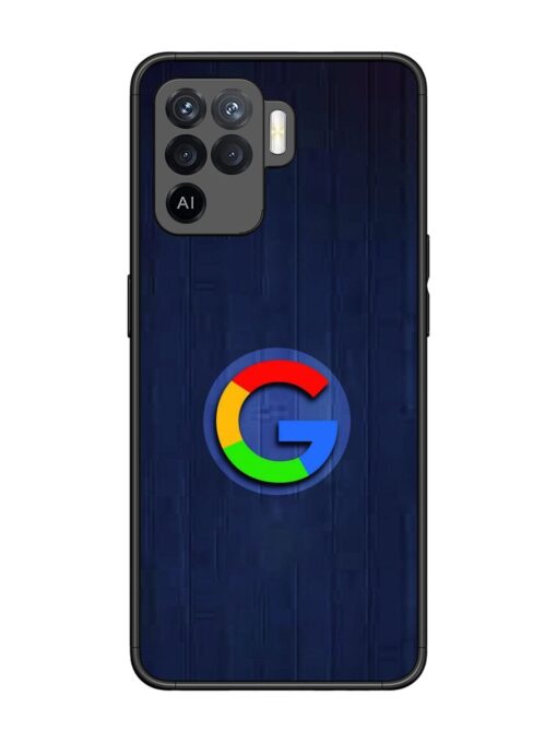 Google Logo Printed Glossy Metal TPU Phone Cover for Oppo F19 Pro Zapvi