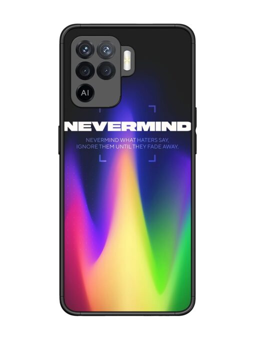 Nevermind Glossy Metal Phone Cover for Oppo F19 Pro Zapvi