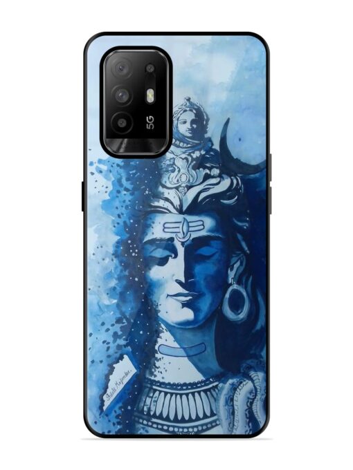 Shiv Art Glossy Metal Phone Cover for Oppo F19 Pro Plus Zapvi