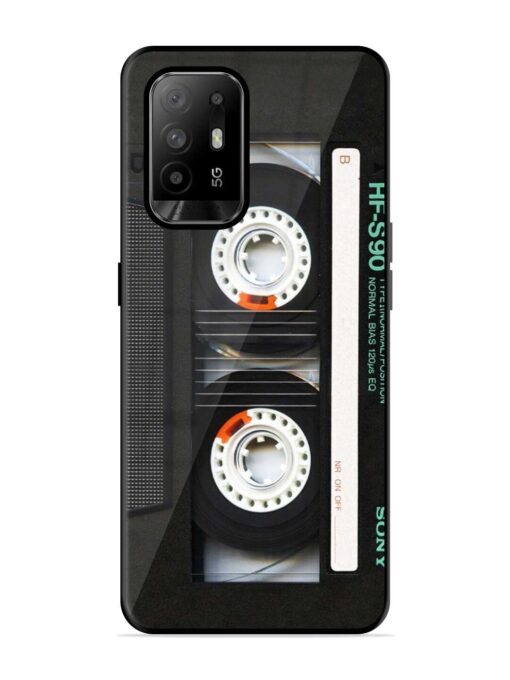 Sony Hf-S90 Cassette Glossy Metal Phone Cover for Oppo F19 Pro Plus Zapvi