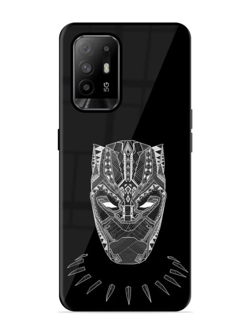 Fictional Art Glossy Metal Phone Cover for Oppo F19 Pro Plus