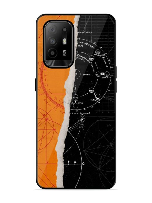 Planning Zoning Glossy Metal Phone Cover for Oppo F19 Pro Plus Zapvi