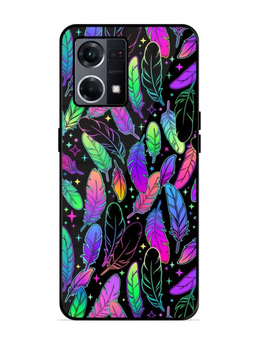 Bright Multi Colored Seamless Glossy Metal Phone Cover for Oppo F21S Pro (4G) Zapvi