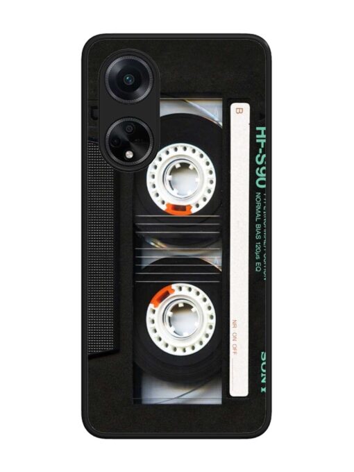 Sony Hf-S90 Cassette Glossy Metal Phone Cover for Oppo F23 (5G) Zapvi