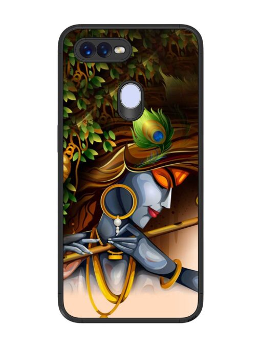 Krishna Glossy Metal Phone Cover for Oppo F9 Zapvi