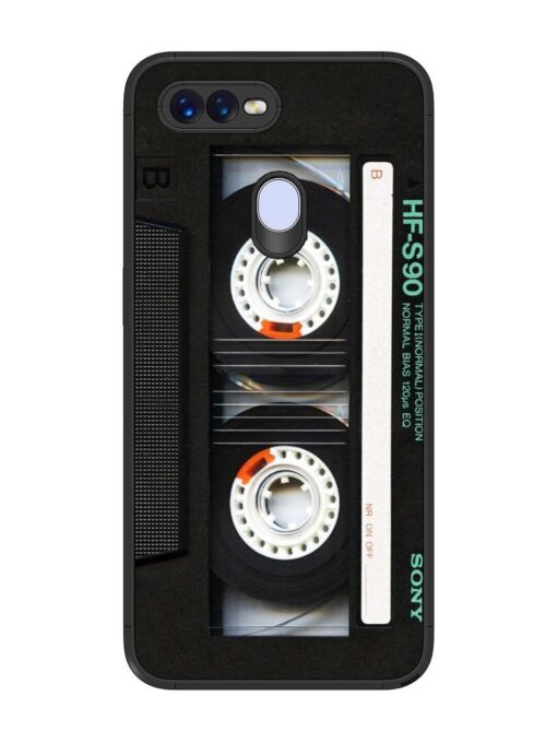 Sony Hf-S90 Cassette Glossy Metal Phone Cover for Oppo F9 Zapvi