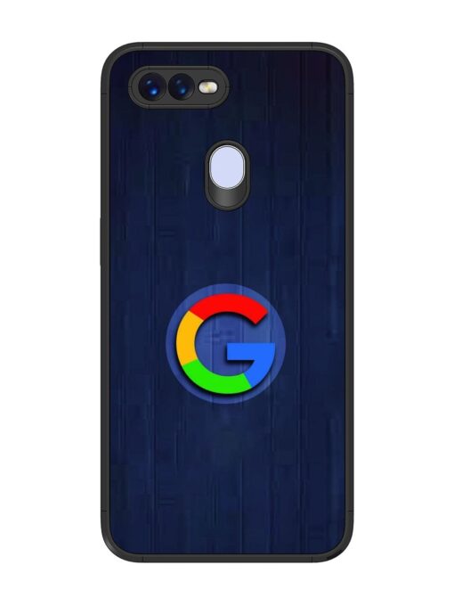 Google Logo Printed Glossy Metal TPU Phone Cover for Oppo F9 Zapvi