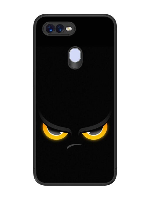 Scary Yellow Eye Glossy Metal TPU Phone Cover for Oppo F9 Zapvi