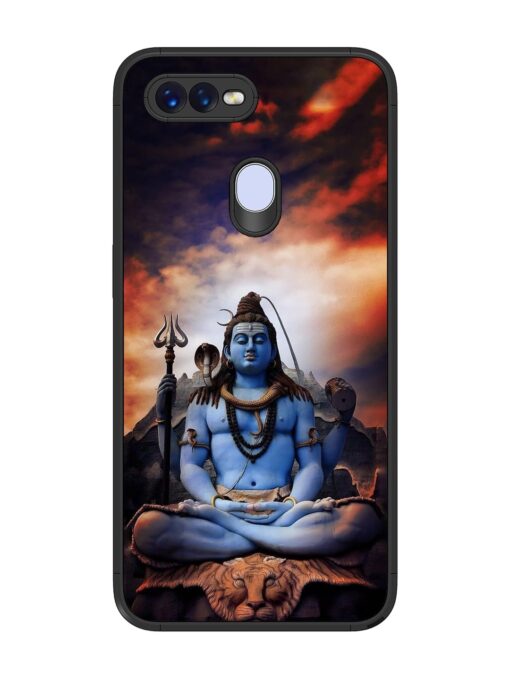 Jai Jai Shiv Glossy Metal Phone Cover for Oppo F9