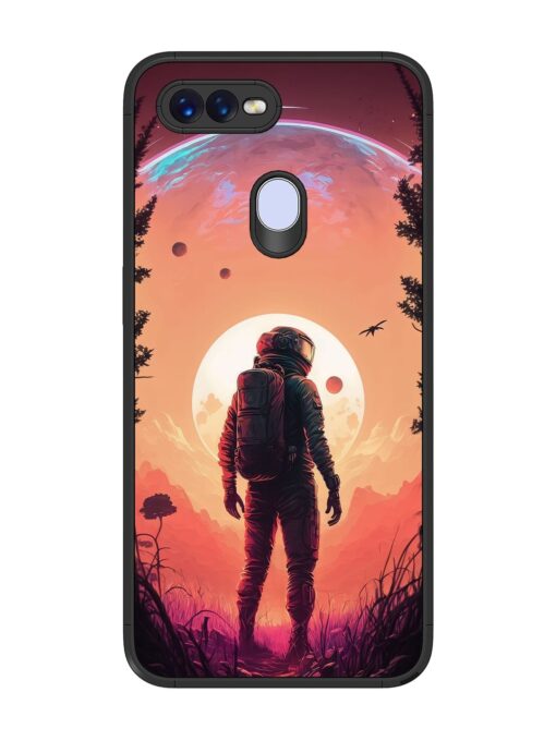 Red Sky At Morning Glossy Metal Phone Cover for Oppo F9 Zapvi