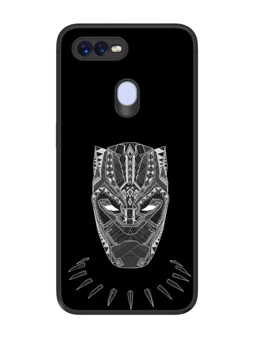 Fictional Art Glossy Metal Phone Cover for Oppo F9 Zapvi