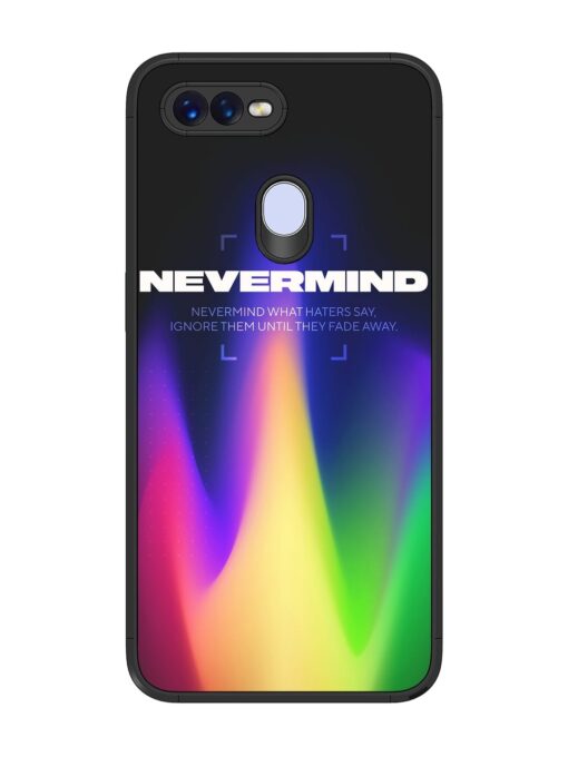 Nevermind Glossy Metal Phone Cover for Oppo F9 Zapvi