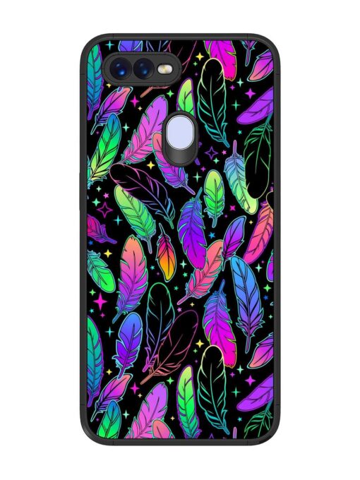 Bright Multi Colored Seamless Glossy Metal Phone Cover for Oppo F9 Pro