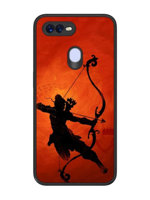 Illustration Lord Rama Glossy Metal Phone Cover for Oppo F9 Pro Zapvi