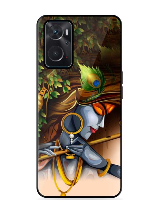 Krishna Glossy Metal Phone Cover for Oppo K10 (4G) Zapvi