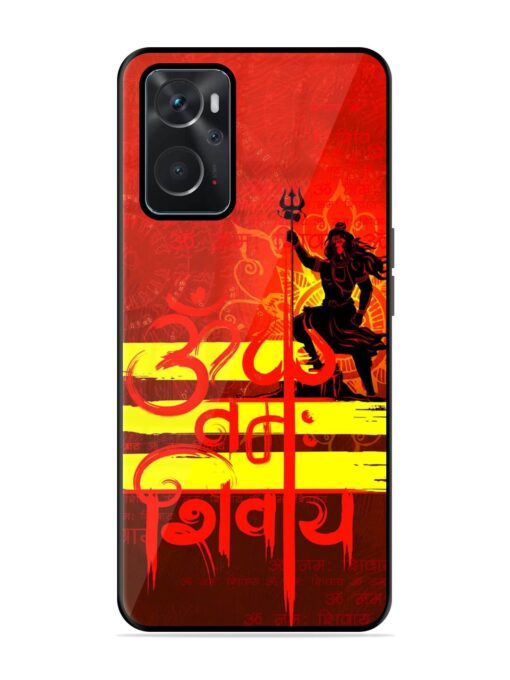 Illustration Lord Shiva Glossy Metal TPU Phone Cover for Oppo K10 (4G)